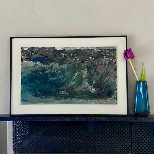 Original Oil Painting Vintage By E Emmanuelsson Sweden 1972