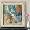 Mid Century Vintage Oil Painting from Sweden