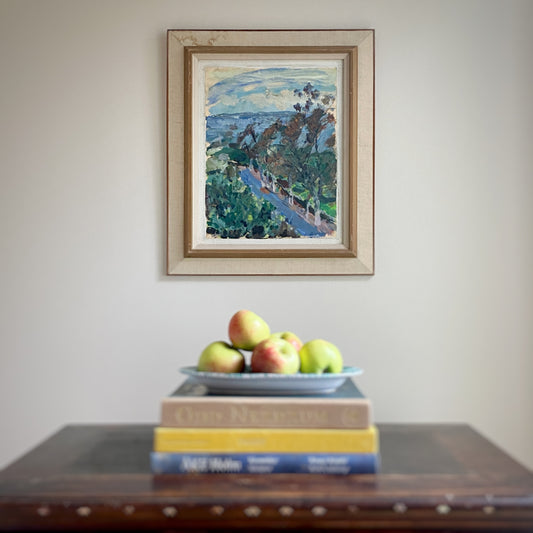 Vintage Original Landscape Oil Painting From Sweden by H Ekvall