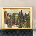 Load image into Gallery viewer, Vintage Mid Century Landscape By Sven Olof Rosén Sweden 1969
