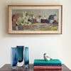 Vintage Mid Century Landscape Painting From Sweden