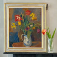 Load image into Gallery viewer, Original Oil Painting Vintage Mid Century By G Berlin Sweden
