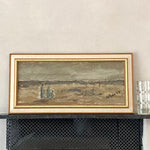 Mid Century Landscape Oil Painting From Sweden 1965