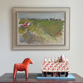 Load image into Gallery viewer, Vintage Art Room Landscape Oil Painting From Sweden by G Lindquist
