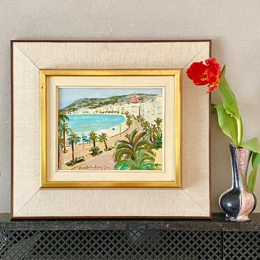 Vintage Mid Century Art Landscape From Sweden EH Jacobsson