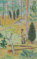 Load image into Gallery viewer, Mid Century Original Landscape By G Karlmark Sweden
