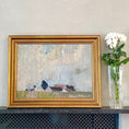 Load image into Gallery viewer, Mid Century Original Landscape Oil Painting By G Persson Sweden 1962
