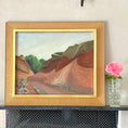 Load image into Gallery viewer, Mid Century Original Landscape Oil Painting From Sweden By A Krüger
