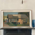 Load image into Gallery viewer, Mid Century Original Oil Painting By C Johansson Sweden

