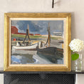 Load image into Gallery viewer, Mid Century Oil Painting from Sweden By H Almqvist
