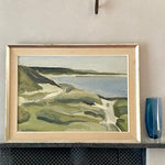 Mid Century Seascape Oil Painting By A Erwö Sweden