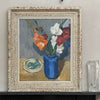 Mid Century Original Still Life Oil Painting From Sweden 1952