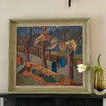 Load image into Gallery viewer, Vintage Mid Century Oil Painting From Sweden By Å Nilsson
