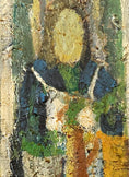 Load image into Gallery viewer, Mid Century Original Portrait Oil Painting From Sweden by K Christensen
