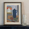Load image into Gallery viewer, Vintage Mid Century Still Life Oil Painting By S Grändin Sweden
