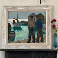 Load image into Gallery viewer, Original Oil Painting Vintage Mid Century From Sweden By GS Malm
