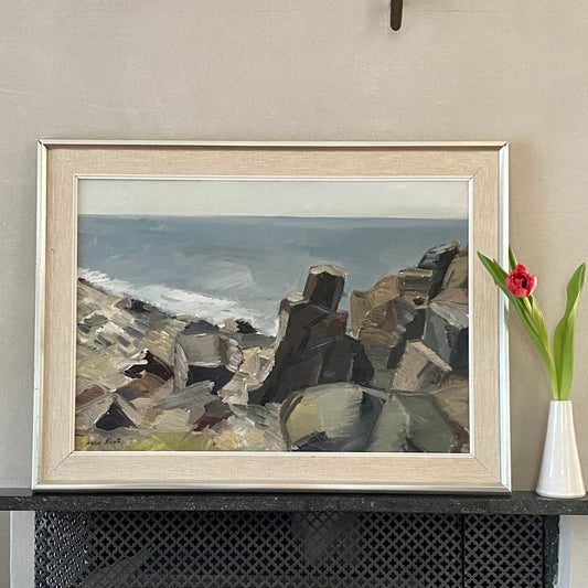 Mid Century Seascape By Alan Erwö From Sweden