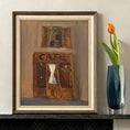 Load image into Gallery viewer, Mid Century Original Oil Painting By G Persson Sweden 1948

