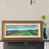 Vintage Mid Century Landscape Painting By G Berglund Sweden